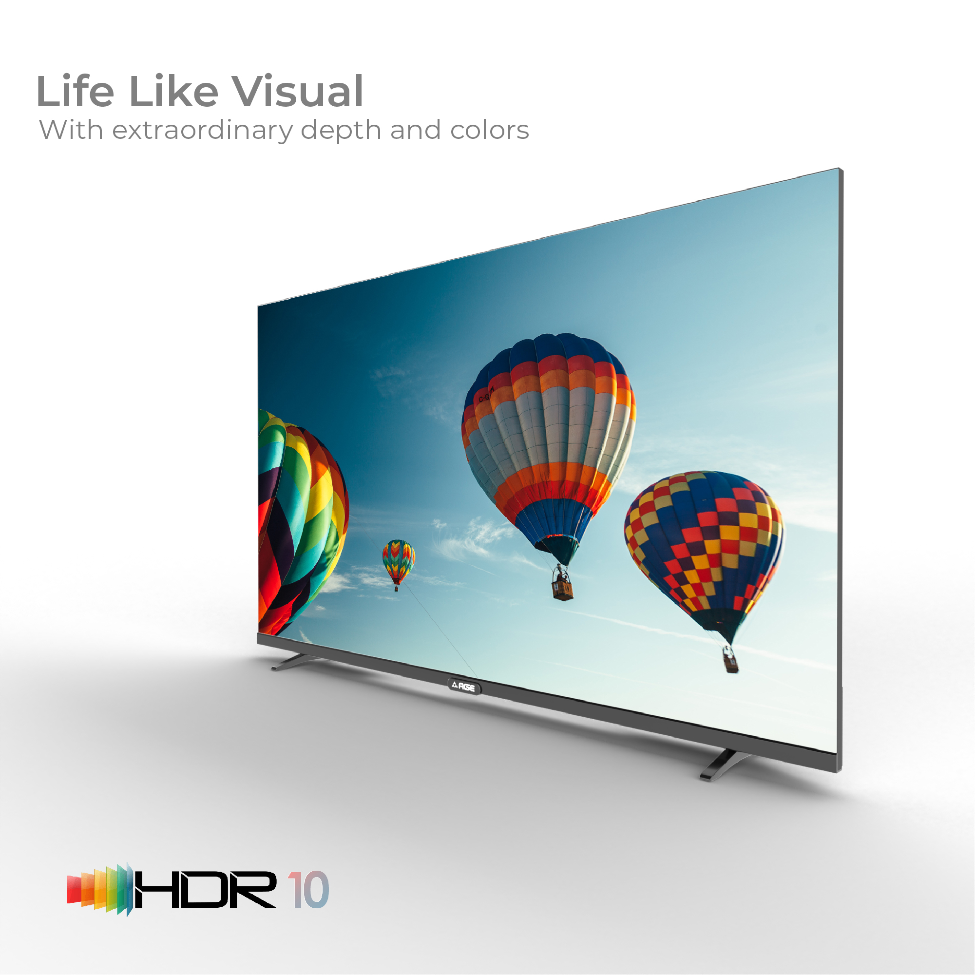 AGE 108 cm (43 inch) Full HD LED Smart Android TV with Certified Android TV, Chromecast Built-In, Voice Search Enabled Remote, Android 11.0, HDR 10, Ultra Slim body, Netflix, Hotstar, Amazon Prime (INDU 43 VC 4G)